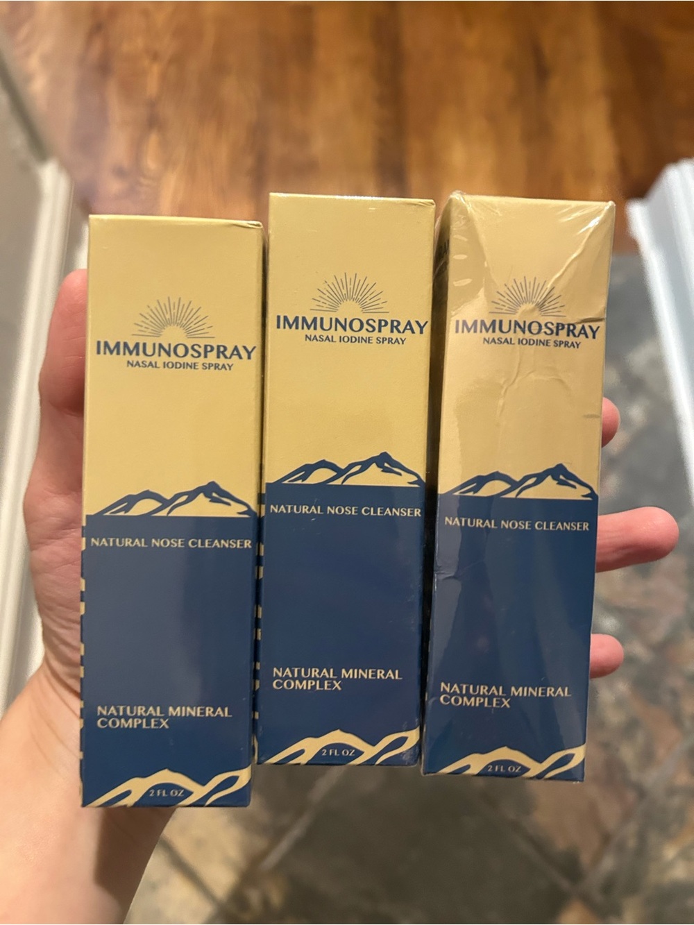 NEW (in wrap) Immunospray Nasal Iodine Spray